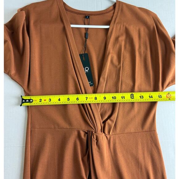 NWT ouges Brown Dress - Size Small - Perfect! - Picture 5 of 6